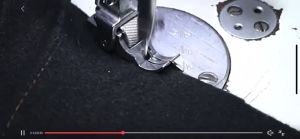 Chân vịt Diễu LÁ CHẮN PHẢI SP18 Chống Nhăn Bánh xe dùng cho máy may 1 kim công nghiệp(cái)