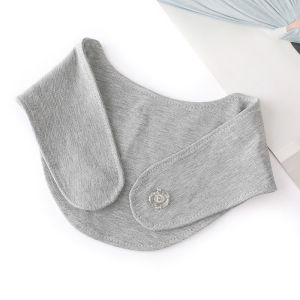 Light Modal Neck Warmer Scarf for Men And Women Air Conditioned Room Cold Prevention Neck Protection Small Scarf Korean Style