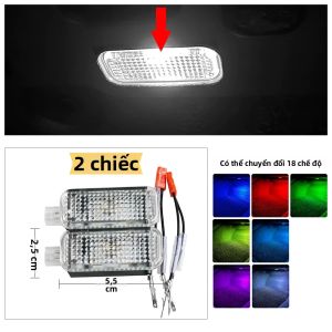 Đèn LED Chiếu Sáng Chân Ghế VW Sharan 7N 2012-2019 Phụ Kiện Trang Trí Nội Thất Ô Tô Đèn Tạo Không Khí Cho Xe