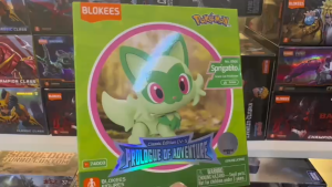 Mô Hình Lắp Ráp Pokémon Blokees EP03 - Sprigatito (Mèo Cỏ Hệ Cỏ Siêu Đáng Yêu)