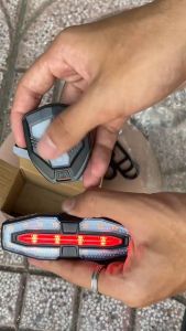 Đèn Xi Nhan Xe Đạp GOCY   Đèn Xi Nhan Phiên Bản Nâng Cấp Có Còi Cảnh Báo An Toàn