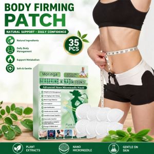 35Pcs Nano Microneedle Body Firming Patches with Berberine NAD+ & Moringa – Anti-Aging Metabolism & Energy Support Skin Care Sticker