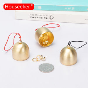 Houseeker Pure Copper Metal Bell Wind Chime Pendant Anti-theft Door Bell Home Decoration New