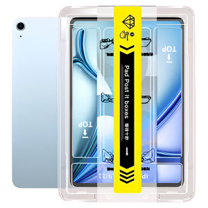 Miếng Dán Màn Hình Cường Lực iPad Air6/5 Pro2024 Mới Apple 9 Bảo Vệ Chống Bụi Không Để Lại Dấu Vân Tay Độ Nét Cao 11 Inch