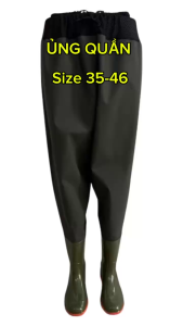 [ĐẾ DÀY] Ủng quần lội nước đế cứng màu nâu size 35-44 ủng đi mưa. quần ủng cao su lội nước ủng bảo hộ lao động ủng câu cá