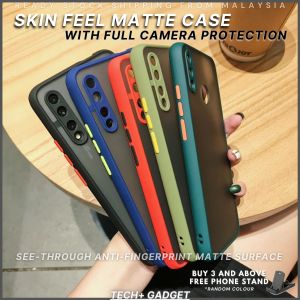 Camera Protection Casing Skin Feel Matte Case for Huawei Nova 7 Nova 7i Nova 7SE Nova 5T Nova 4 Nova 4e Y7a Honor 50 Honor 20 Pro Honor 8X