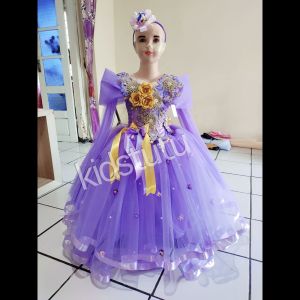 DRESS PESTA ANAK SLENDANG (sematakaki)