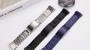 No Gaps Titanium Alloy Strap For Huawei Watch 5 42mm Quick Release Metal Bracelet For Huawei Watch 5 46mm Correa Accessories