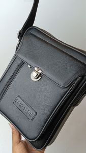 POLOZADA | Tas Bahu Pria Kulit Sintetis Premium | Tas Kantor Pria Polozada | Tas Selempang Pria Premium