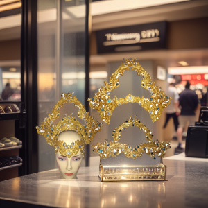 satu paket isi 2pcs beli 1 dapat 2. Mahkota Wedding Aksesoris Pengantin