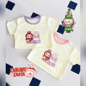 1-12 ปี เสื้อยืดเด็กผู้หญิงโต เสื้อยืดเด็กสีพื้นสีพาสเทล ผ้าร่องผ้ายืดใส่สบาย