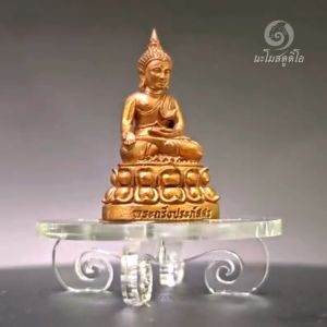 ฐานพระกลมเล็ก ฐานวางพระขนาดเล็ก ฐานวางเหรียญ ที่วางพระ ที่วางเหรียญ ขาตั้ง งานอะคริลิค