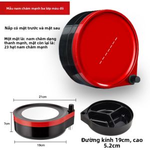 JUJING | Hộp Mồi Cá Đa Chức Năng Có Tính Từ Cao
