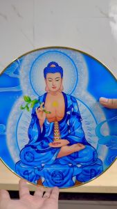 Tranh Phật Tráng Gương Treo Tường Tranh Phật Dược Sư Lưu Ly - Anan Books