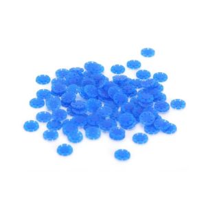 PIORPOY 100 PCS Dental Endo Root Canal File Disinfection Marking Circle Ring Counting Silicone Endodontics Stopper Materials