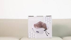 Portable U-Shape Neck Pillow Massage Machine Vibrater Shoulder Neck Muscle Relax Electric Massager Instrument USB Charging
