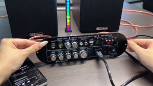 D800 50Wx2+100W 2.1Channel Bluetooth 5.0 Heavy bass Amplifier Support Bluetooth+AUX+MICFM+USB+TF
