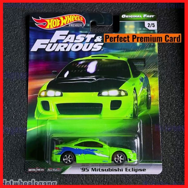 Hot Wheel Mitsubishi Eclipse 1995 Paul Walker Fast & Furious Original ...