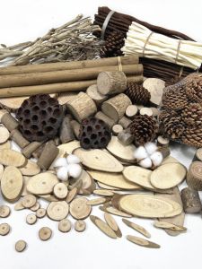 Creative DIY Dry Branches Log Pinecone Decorative Materials for Kindergarten Forest System Environmental Decoration Arrangement