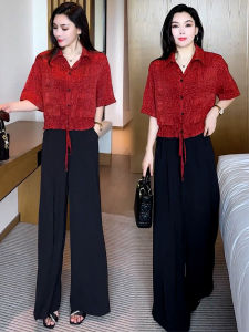 YOUFAN | Elegant Chiffon Loose Fit Korean Style Petite Blouse