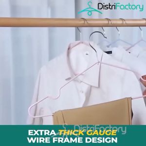 Hangers Premium Stainless Steel Anti Slip Hanger Baju Penyangkut Tudung