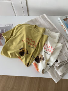 SHENGHUOYA | Cute Ageless Printed Short Sleeve Womens T-Shirt