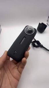Silicone Body Case Lens Cap For Insta360 X4 Protector Cover Protective Case Accessories