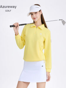 AZUREWAY | Long Sleeve Collared New Fashion T-Shirt