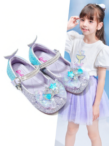 Barbie | Spring New Soft Soled Childrens Princess Shoes