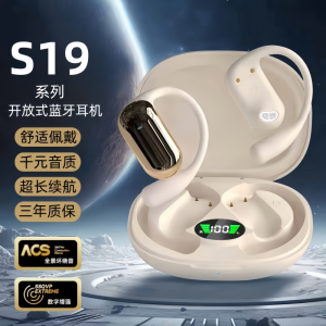 Original Vivos19/S19Pro/S19E True Wireless Bluetooth Earphones Noise Reduction Hanging Ear Style Mobile Phone Special Use