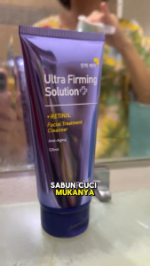 Mirae Ultra Firming Solution Facial Cleanser 120ml Anti Aging | Sabun Cuci Muka | Sabun Pembersih Wajah Retinol