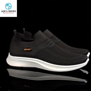 Men Running Shoes Walking Sport Sneakers Non-Slip Trendy Casual Shoes Kasut Lelaki
