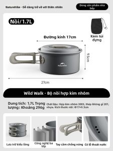 NatureHike | Bộ Dụng Cụ Nấu Ăn Du Lịch