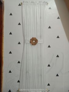 BISA COD BAYAR DI TEMPAT / Gorden kupu kupu spiral jendela kaca minimalis