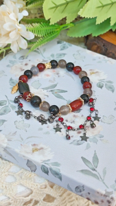 Love and Deepspace Special Collection - Sylus - Undying Devotion - Original Design Crystal Bracelet | Handmade Crystal Bracelets