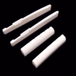 Guitar Nuts Folk Guitar Upper and Lower Ox Bone Nuts Bridge String Bone Saddles Nuts 6 String Guitar Accessories
