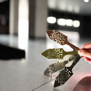 Carved Absinthe Spoon & Aromatic Wormwood Liquor Filter: Kitchenware for Absinthe