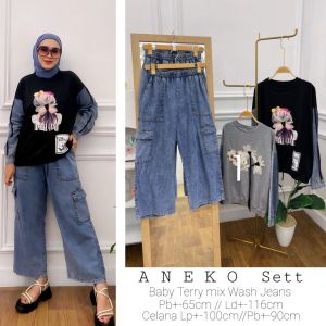 SETELAN MODE ANEKO SET MIX BABY TERRY TERBARU BY YSJ