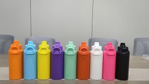 32oz Tumbler Thermos Stainless Steel Water Bottle Straight Drink Outdoor Sports Bottle Mug Tumbler for Hot and Cold Portable Stainless Steel Water Cup Large Capacity Accompanying Cup