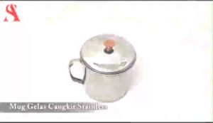 Mug Cangkir Stainless Steel Gelas Jadul Souvenir Gelas Kopi Teh Susu Serbaguna 7cm/8cm/9cm/10cm/12cm