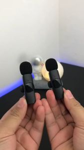 New Wireless Lavalier Microphone Portable Audio Video Recording Mini Mic for iP