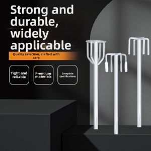 Heavy-duty Threaded Steel Thick Paint Mixing Rod