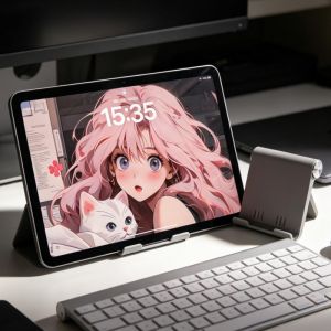 5Pcs Multi-Angle Adjustable Phone Stand Foldable Desktop Tablet Stand Universal Cell Phone Stand for IPhone Samsung