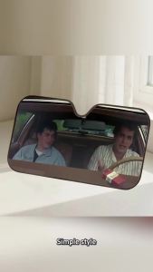52TOYS | G-Goodfellas Driving Car Sunshade Curtains Windscreen Front Window Visor 70x130cm Sun Visor Solar Protect Plaid Gift Novelty Car