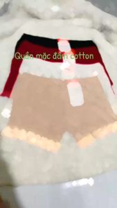 [HCM]Quần lót mặc đầm cotton  hàng gia công việt nam