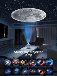 XINGNUO | Star Projector Night Light with Bluetooth Speaker