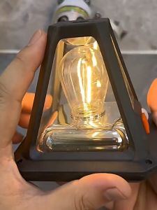 Waterproof Outdoor Solar wall light Pathway Landscape Light Garden Yard Lawn camping Lamp