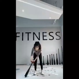 Steel Clubs Workout Outfit Alat 4kg/8kg Fitness Bar Bell