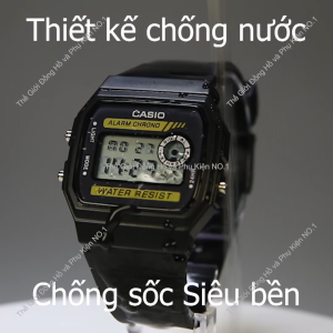 Đồng Hồ Nghĩa Vụ F94 Pin Lâu 7 năm Chống Nước Tuyệt Đối Chuông To Đèn Sáng Made In Thailand Q3
