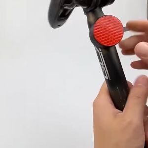 (SG) Safebros AirTag Bike Reflector Mount - Fixed Bicycle Reflector Bracket Holder - Anti-lost Locator - Airtag Case